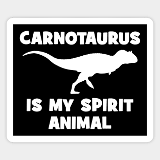 Carnotaurus is my spirit animal Magnet